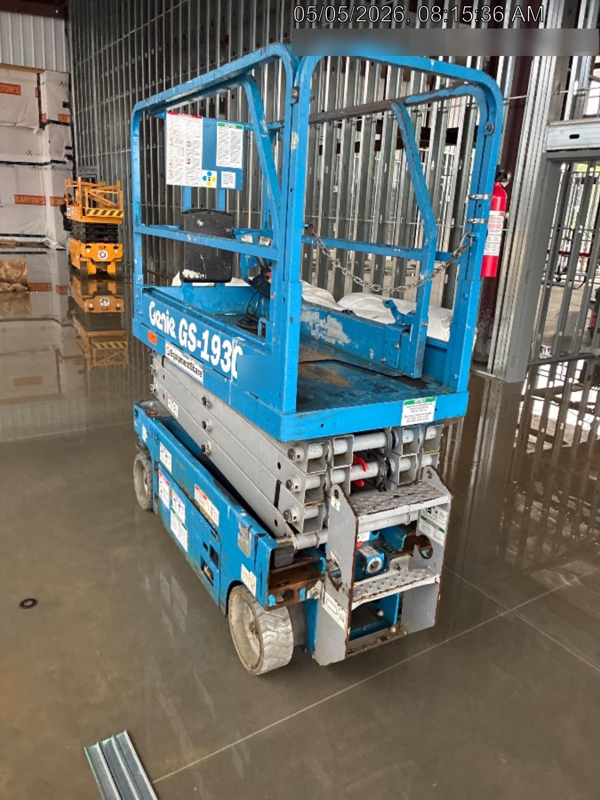 2018 Genie GS-1930 Genie GS-1930 w/Fixed Rail, Chain Entry