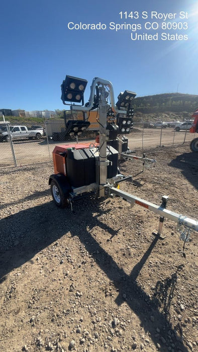 2023 Wanco WLTT-4MM4K Diesel, Deep Sea Controller, Shore Power Plug, Auto Start, (4) 350W LED Floodlights, 4kW Generator, 60 Gal Fuel Tank, 2" Ball, T3