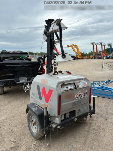 2018 Wacker Neuson LTV6K-MH Wacker Neuson LTV6K Towable Light Tower
