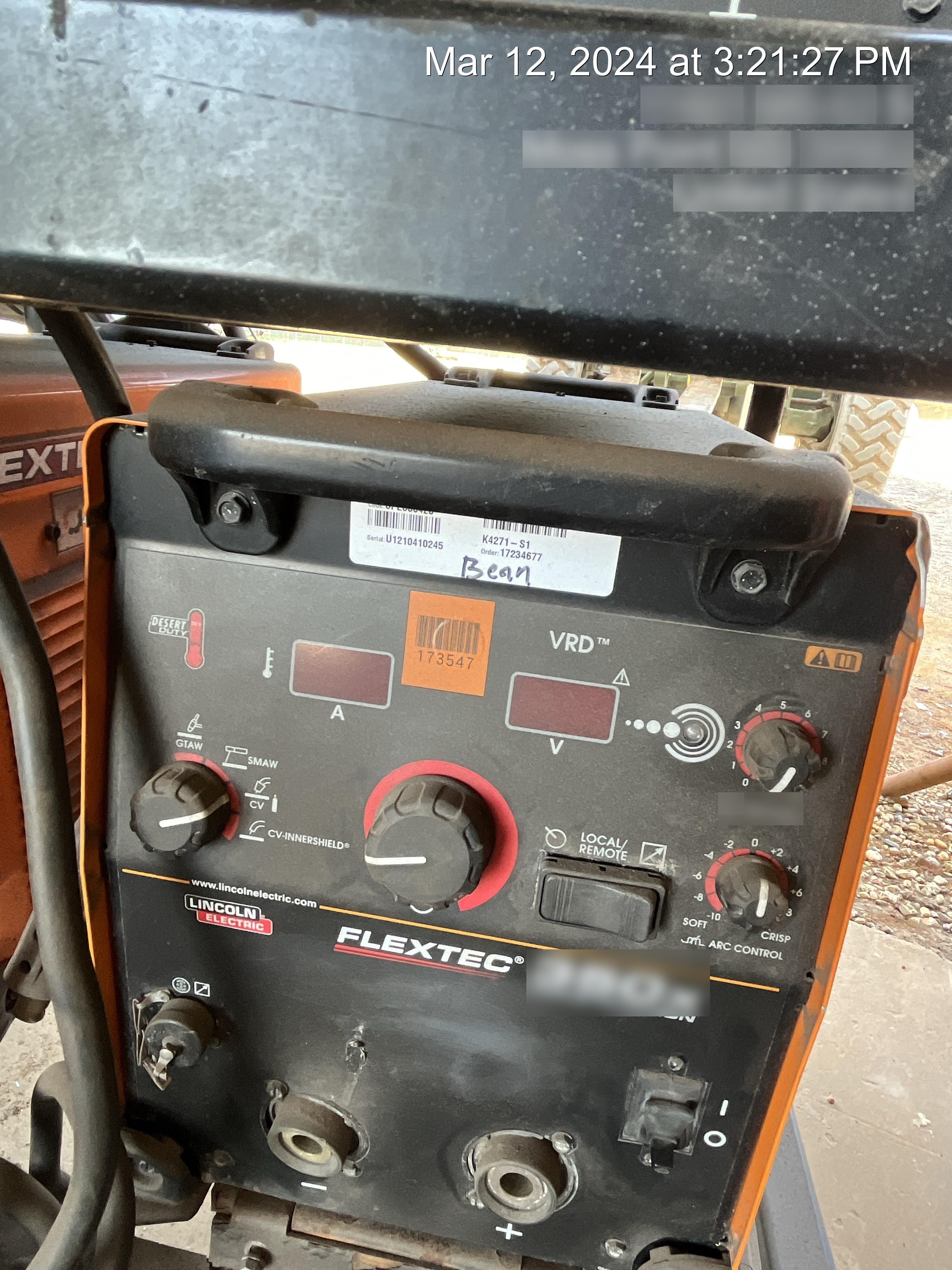 2021 LINCOLN ELECTRIC FLEXTEC 350X