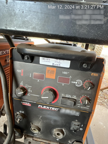 2021 LINCOLN ELECTRIC FLEXTEC 350X