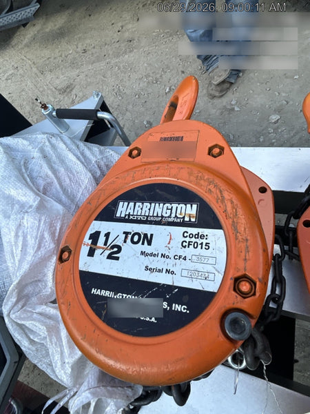 2020 HARRINGTON CF015-30