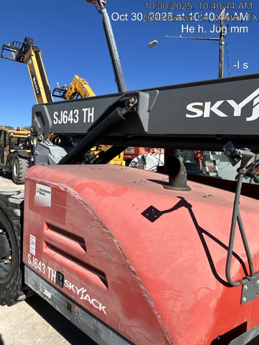 2016 Skyjack SJ643 TH Skyjack SJ643TH Telehandler