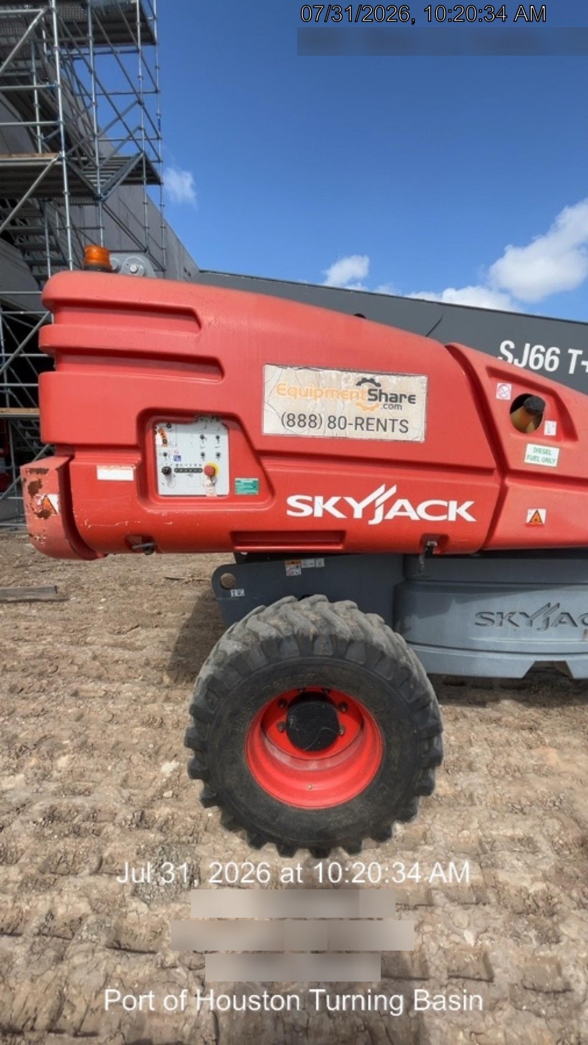 2021 SKYJACK SJ66 T+