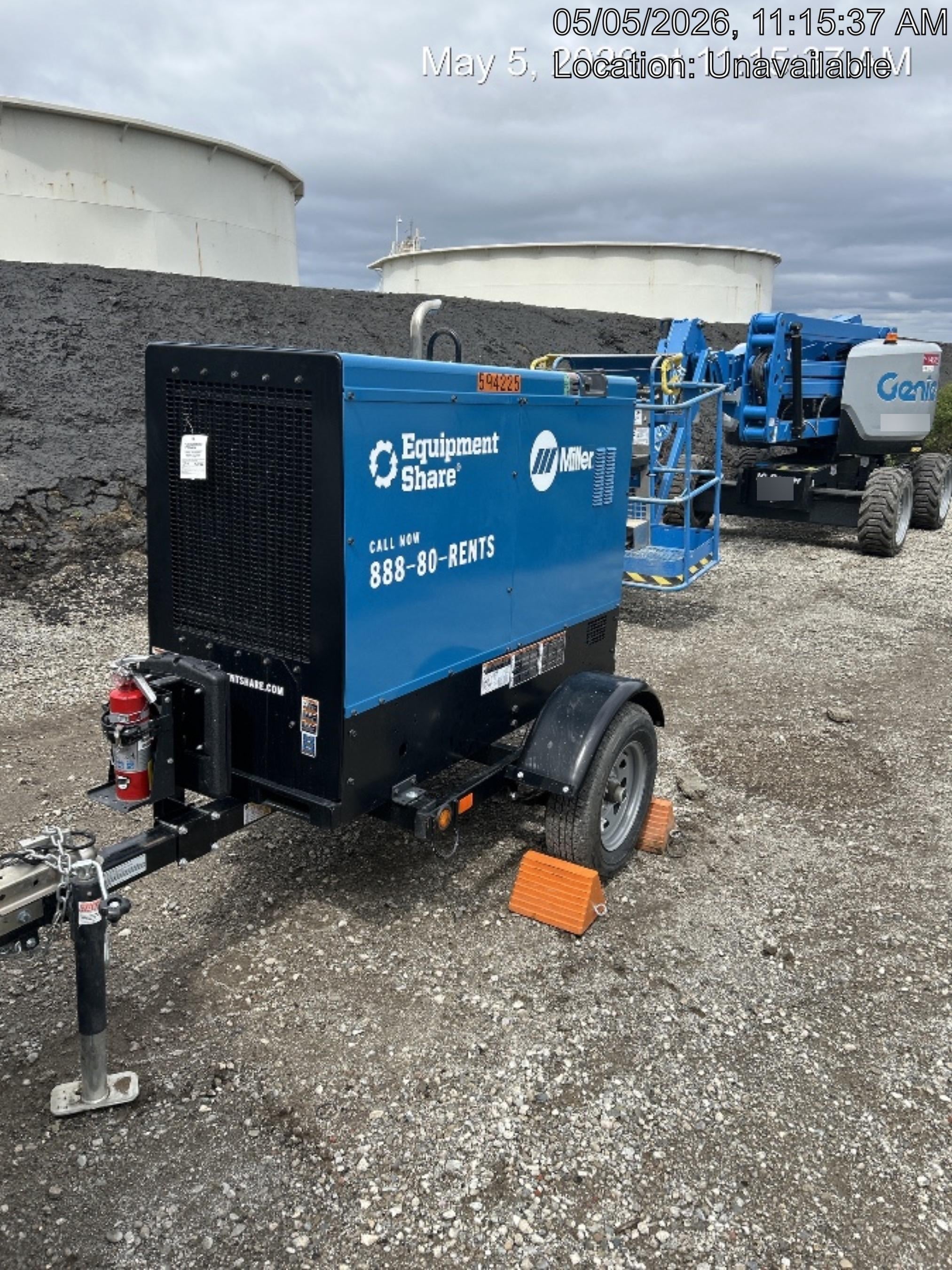 2025 MILLER ELECTRIC BIG BLUE 500