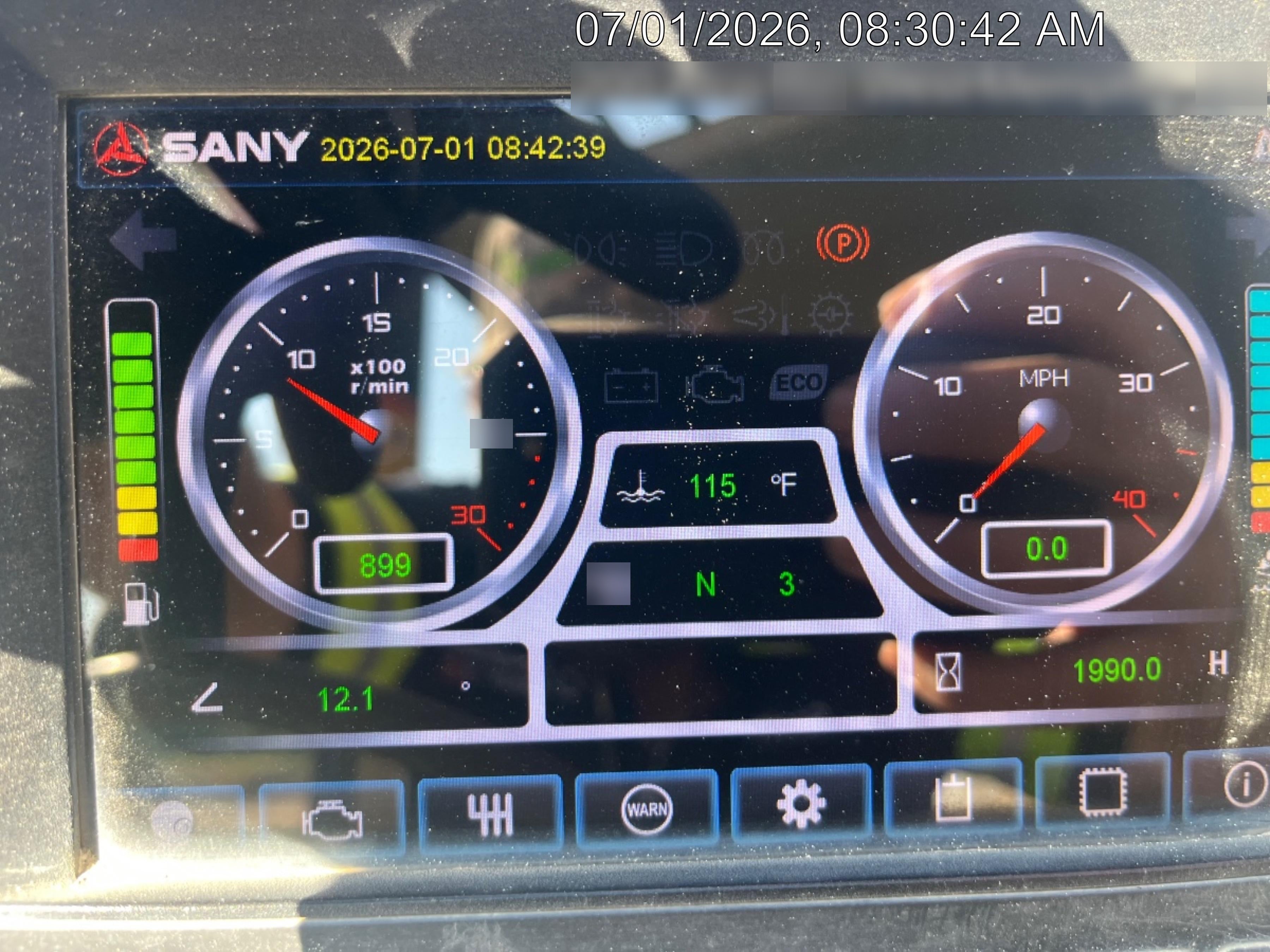 2020 SANY STH1056