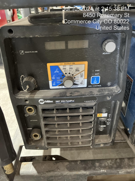 2021 MILLER ELECTRIC XMT 350