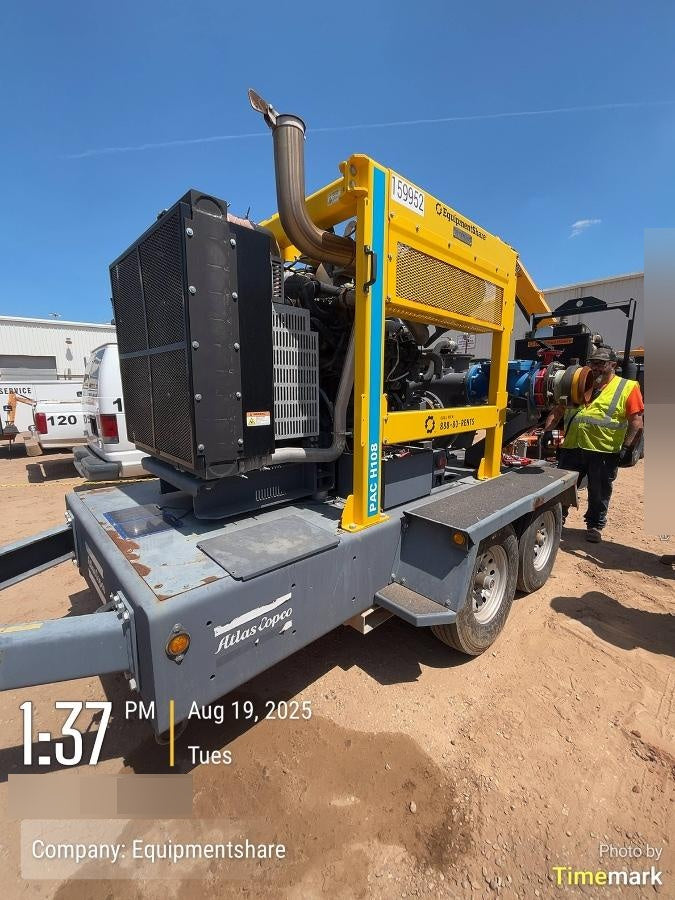 2021 ATLAS COPCO PAC H108 JD