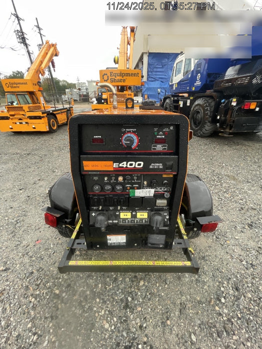 2022 Lincoln Electric LE400 Kubota V1505, Trlr, Cable Rack, Light Kit, ES Decals, T3