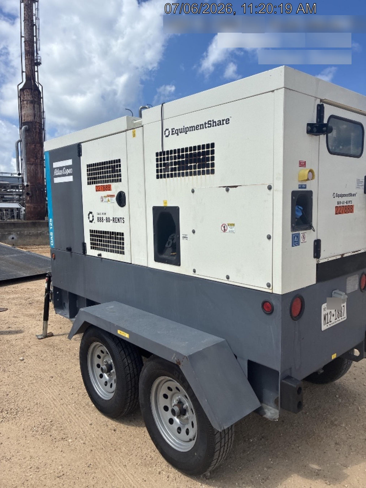 2022 ATLAS COPCO QAS 125
