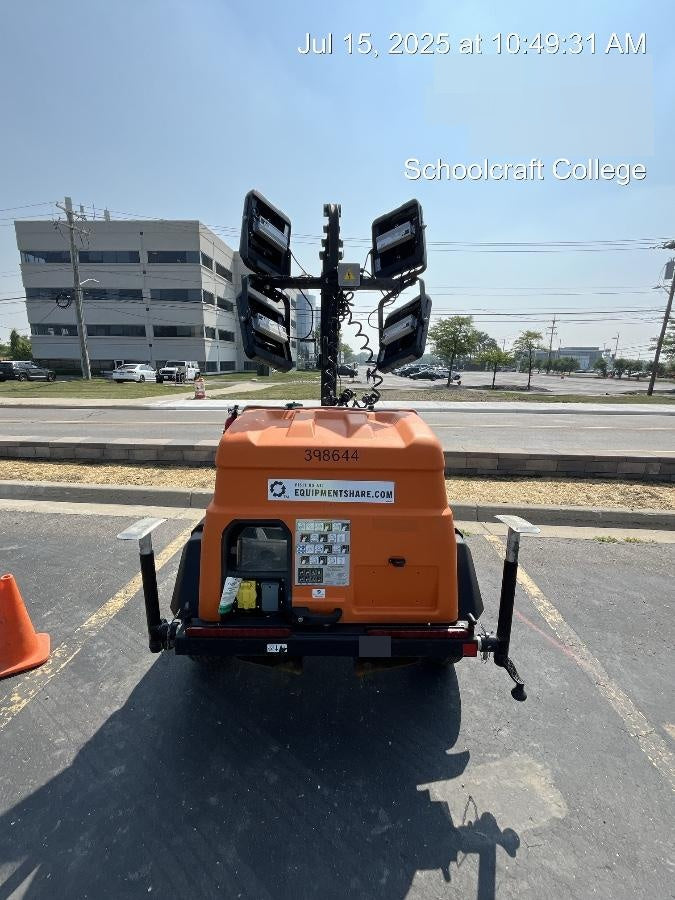 2024 Generac MLT2 Diesel, Flex Switch 120V Input, Powerzone Controller, 
(4) 320W LED Lights, 4kW Generator, 39.9 Gal Fuel Tank, 2" Ball, T3