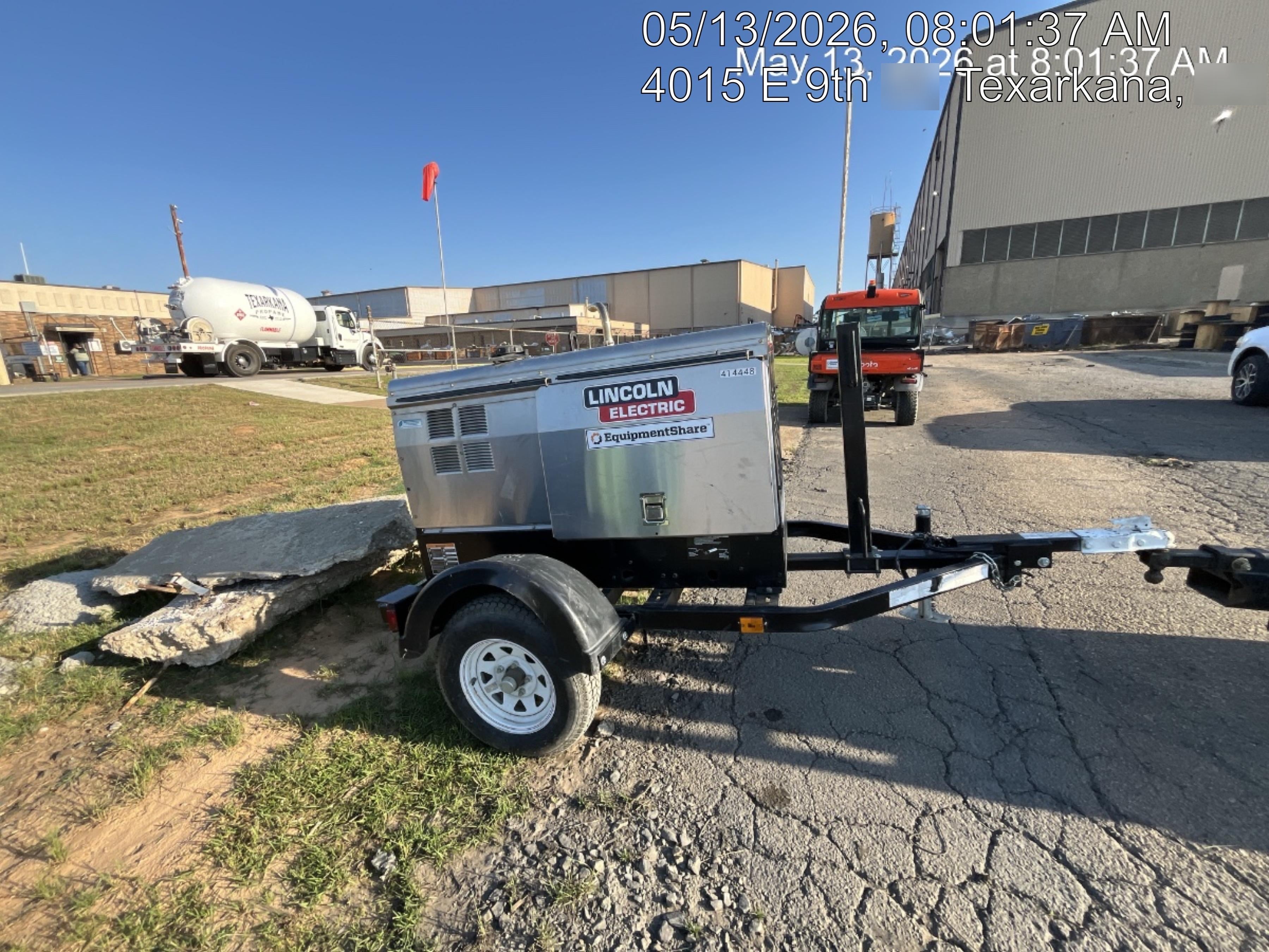 2024 Lincoln Electric LE400 Kubota V1505, Trlr, Cable Rack, Light Kit, ES Decals, T3