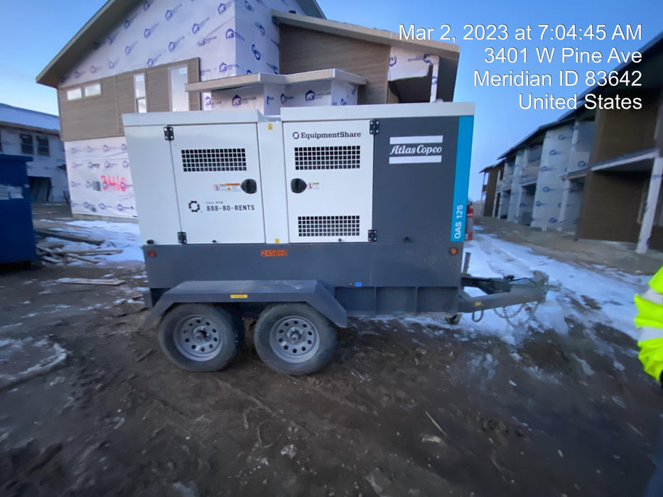 2022 ATLAS COPCO QAS 125