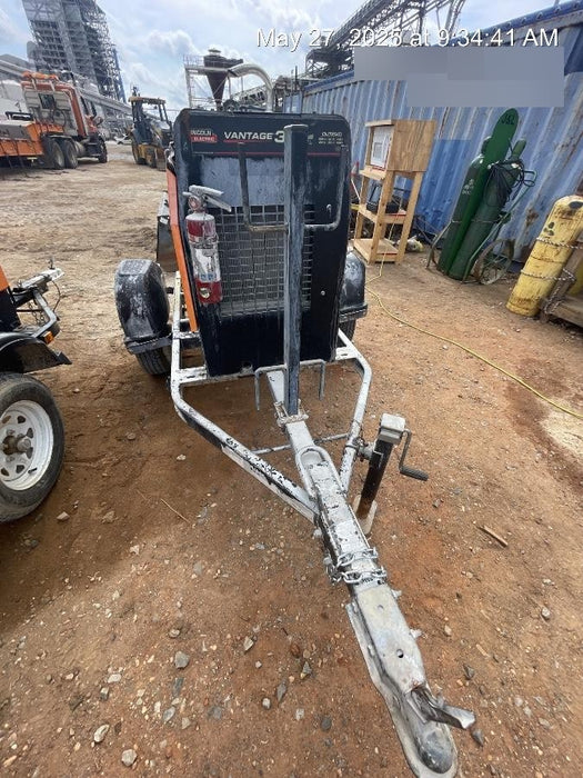 2021 Lincoln Electric Vantage 322 Vantage 322 Ready Pak 3 w/ Decals, ORANGE (includes trailer, cable rack, fender light kit) NO Telematics