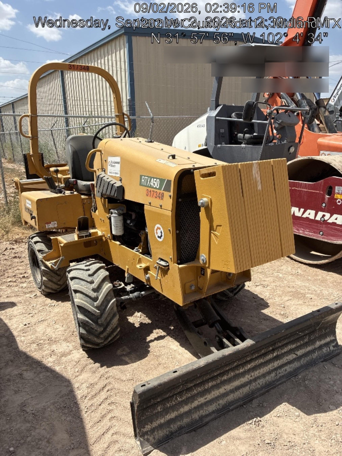 2023 VERMEER RTX450