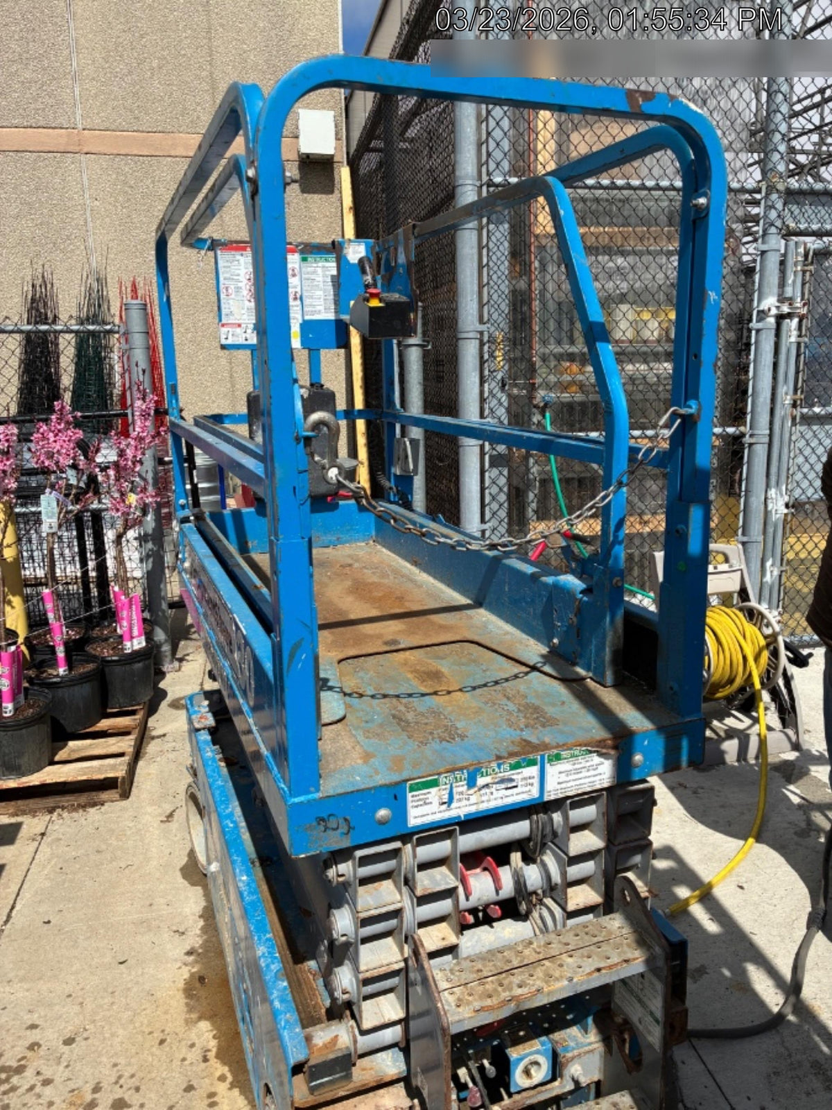 2018 Genie GS-1930 Genie GS-1930 w/Fixed Rail, Chain Entry