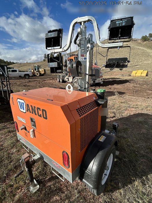 2024 Wanco WLTT-4MM4K Diesel, Deep Sea Controller, Shore Power Plug, Auto Start, (4) 350W LED Floodlights, 4kW Generator, 60 Gal Fuel Tank, 2" Ball, T3