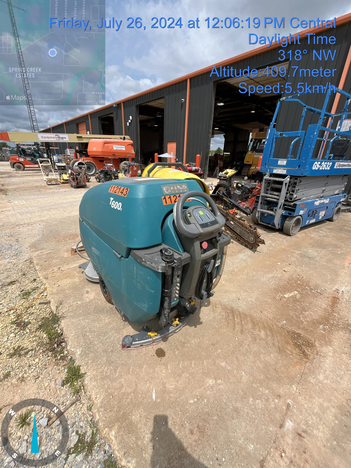 2020 TENNANT T600E
