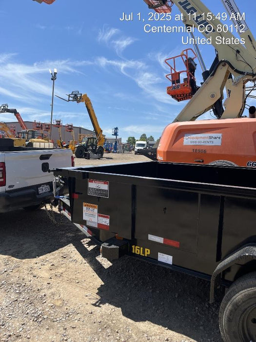 2025 BIG TEX TRAILER 16LP-14BK6SIRPD