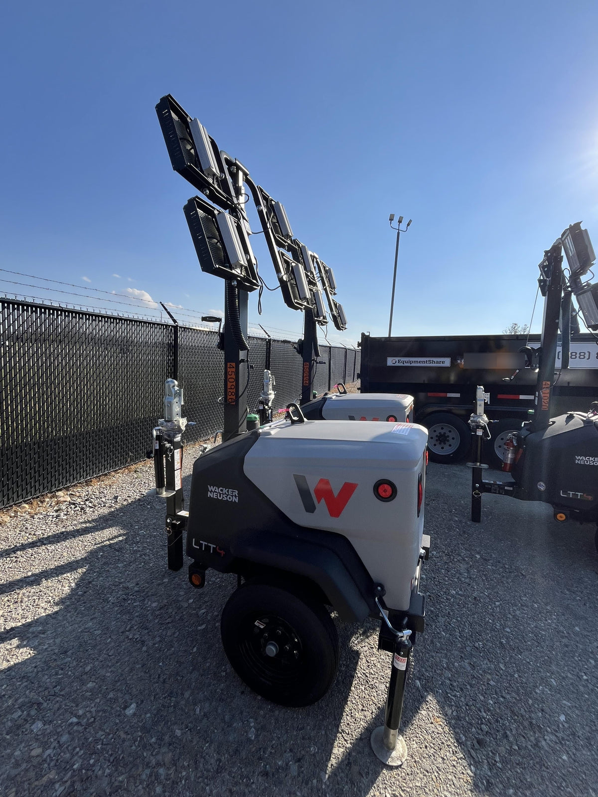 2024 Wacker Neuson LTT4 Diesel, Kohler KDW702, Deep Sea Controller, Auto Start, LED 320W, Bypass Outlet, T3