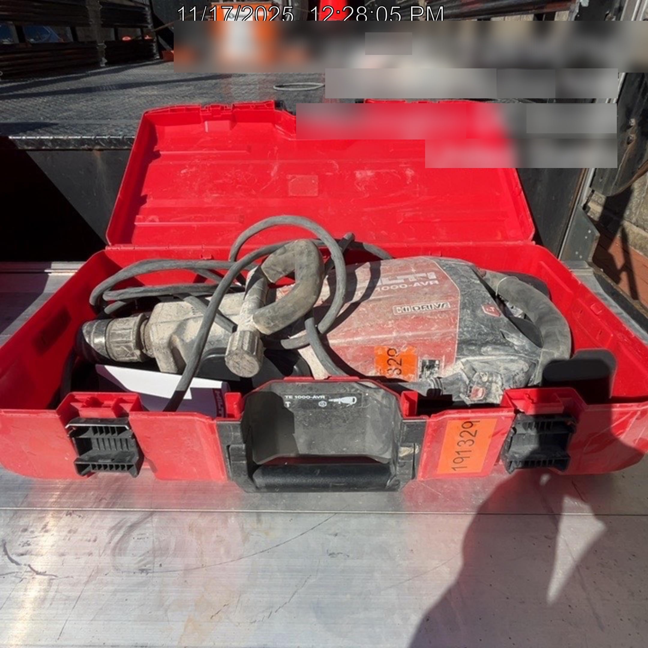 2021 HILTI TE 1000-AVR