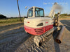 2019 Takeuchi TB290 Takeuchi TB290 Cab/Heat/AC w/Rubber Tracks, Auxiliary Hydraulics, Dozer Blade, Manual QC, 18/24/36" Buckets, Hydraulic Thumb Installed