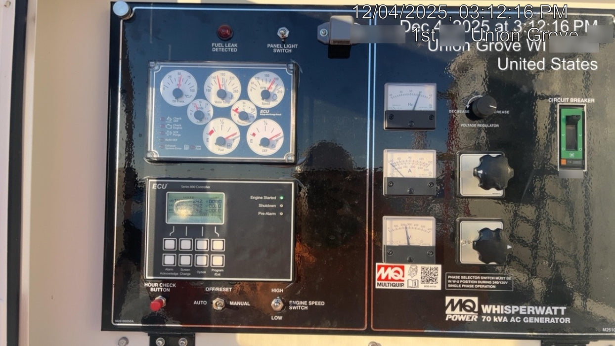 2022 MULTIQUIP DCA70