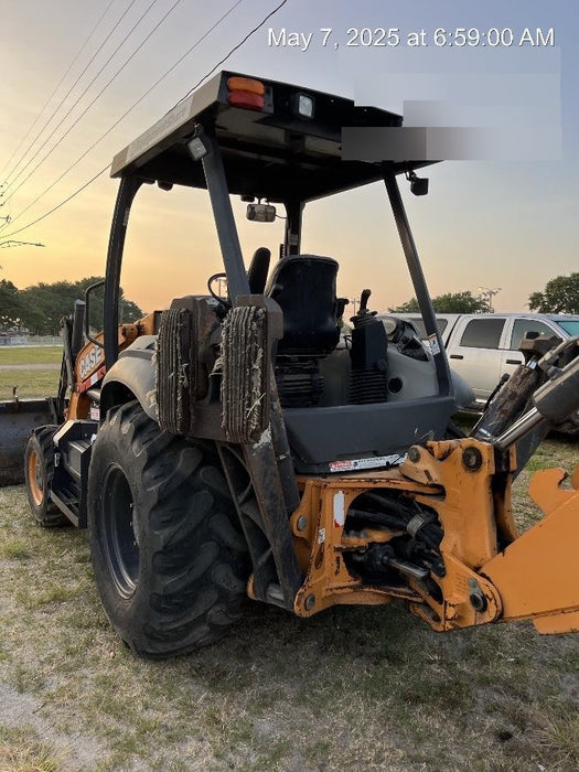 2018 Case 580N STANDARD HOE, ROPS, PILOT CONTROLS, AUX HYD