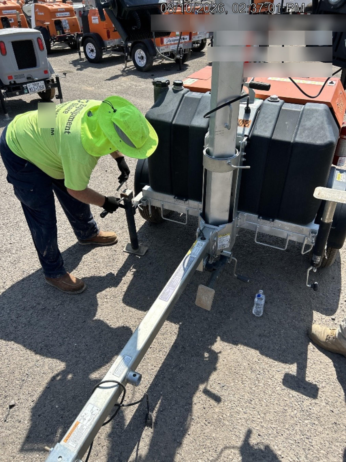 2024 Wanco WLTT-4MM4K Diesel, Deep Sea Controller, Shore Power Plug, Auto Start, (4) 350W LED Floodlights, 4kW Generator, 60 Gal Fuel Tank, 2" Ball, T3