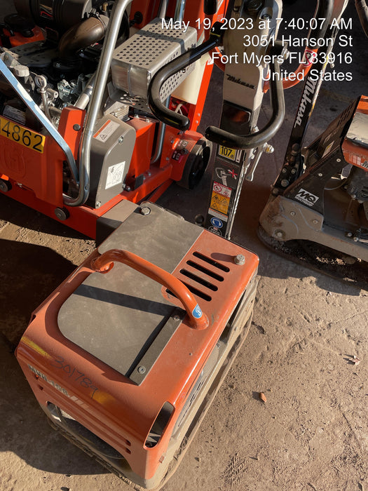 2023 Multiquip MVH158 Honda GX200, 17" Plate, Gas