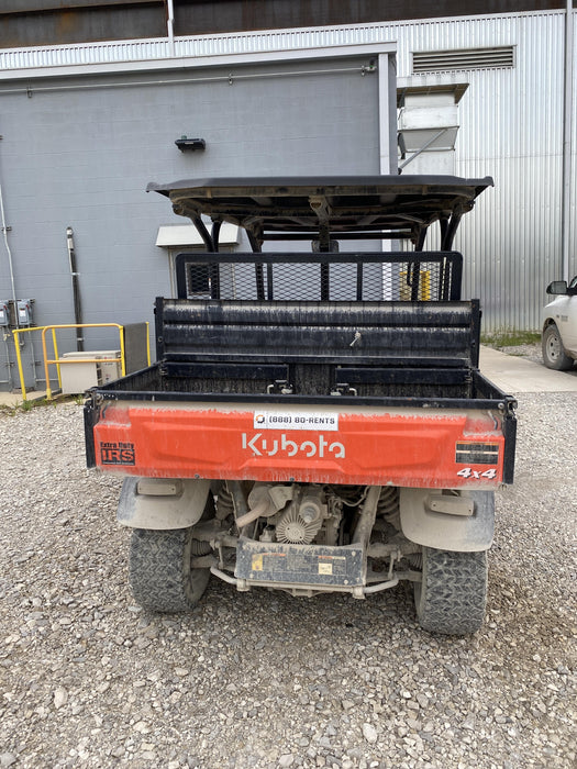 2022 Kubota RTV-X1140W-H Plastic Canopy, Windshield Acrylic Clear, LED Strobe Light, Wire Harness Kit, Back up Alarm