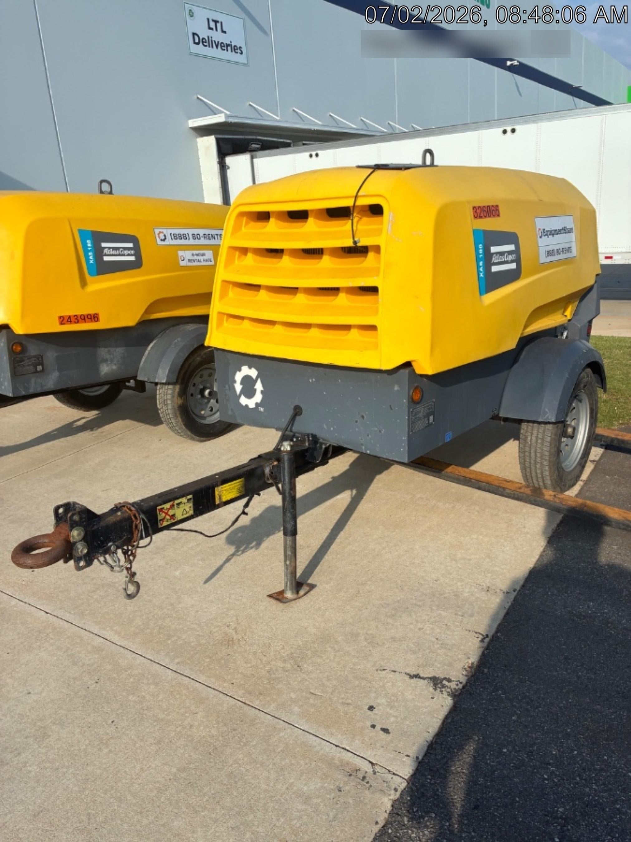 2023 ATLAS COPCO XAS188 CWK