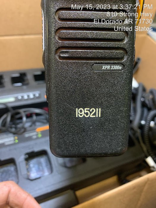 2021 MOTOROLA XPR3300E