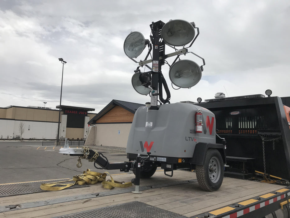 2019 Wacker Neuson LTV6L-MH Mobile Light Tower w/Fuel Level Sensor Installed
