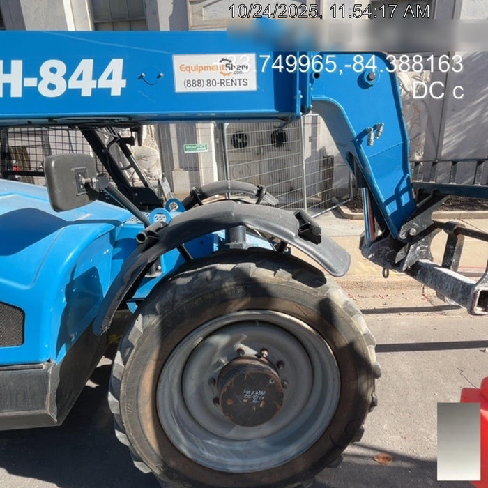 2018 Genie GTH-844 Genie GTH-844D w/Open ROPS, FF Tires, Work Light/Beacon, 60" Carriage and Forks