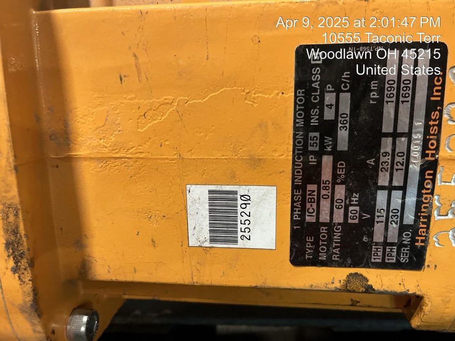 2022 HARRINGTON SNER020L