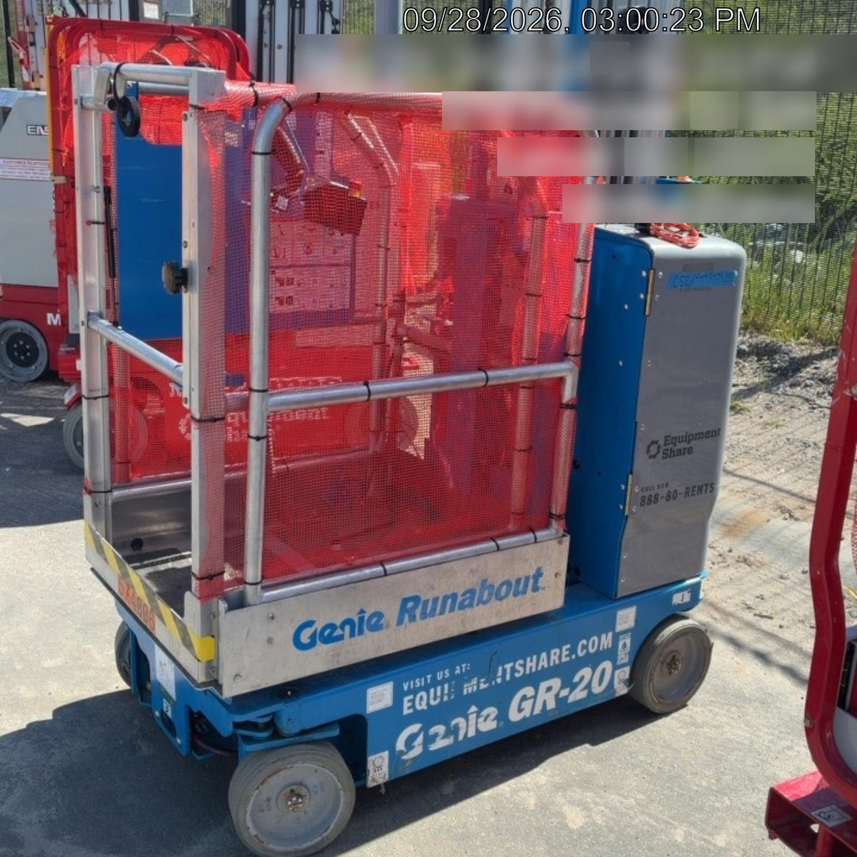 2019 GENIE GR-20