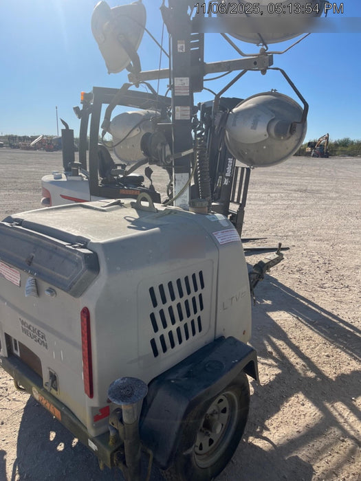 2019 Wacker Neuson LTV6L-MH Wacker Neuson LTV6L Mobile Light Tower w/Fuel Level Sensor Installed