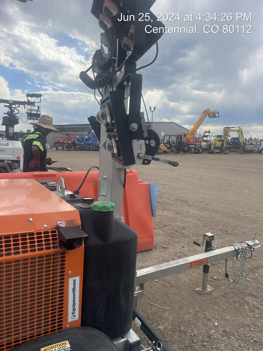 2023 Wanco WLTT-4MM4K Diesel, Deep Sea Controller, Shore Power Plug, Auto Start, (4) 350W LED Floodlights, 4kW Generator, 60 Gal Fuel Tank, 2" Ball, T3