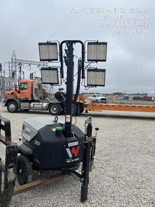 2024 Wacker Neuson LTT4 Diesel, Kohler KDW702, Deep Sea Controller, Auto Start, LED 320W, Bypass Outlet, T3