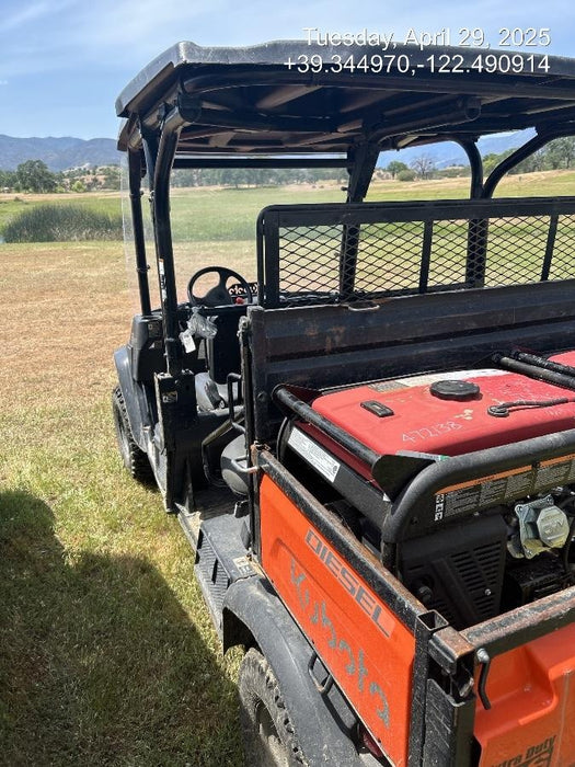 2021 Kubota RTV-X1140W-H Plastic Canopy, Windshield Acrylic Clear, LED Strobe Light, Wire Harness Kit, Back up Alarm