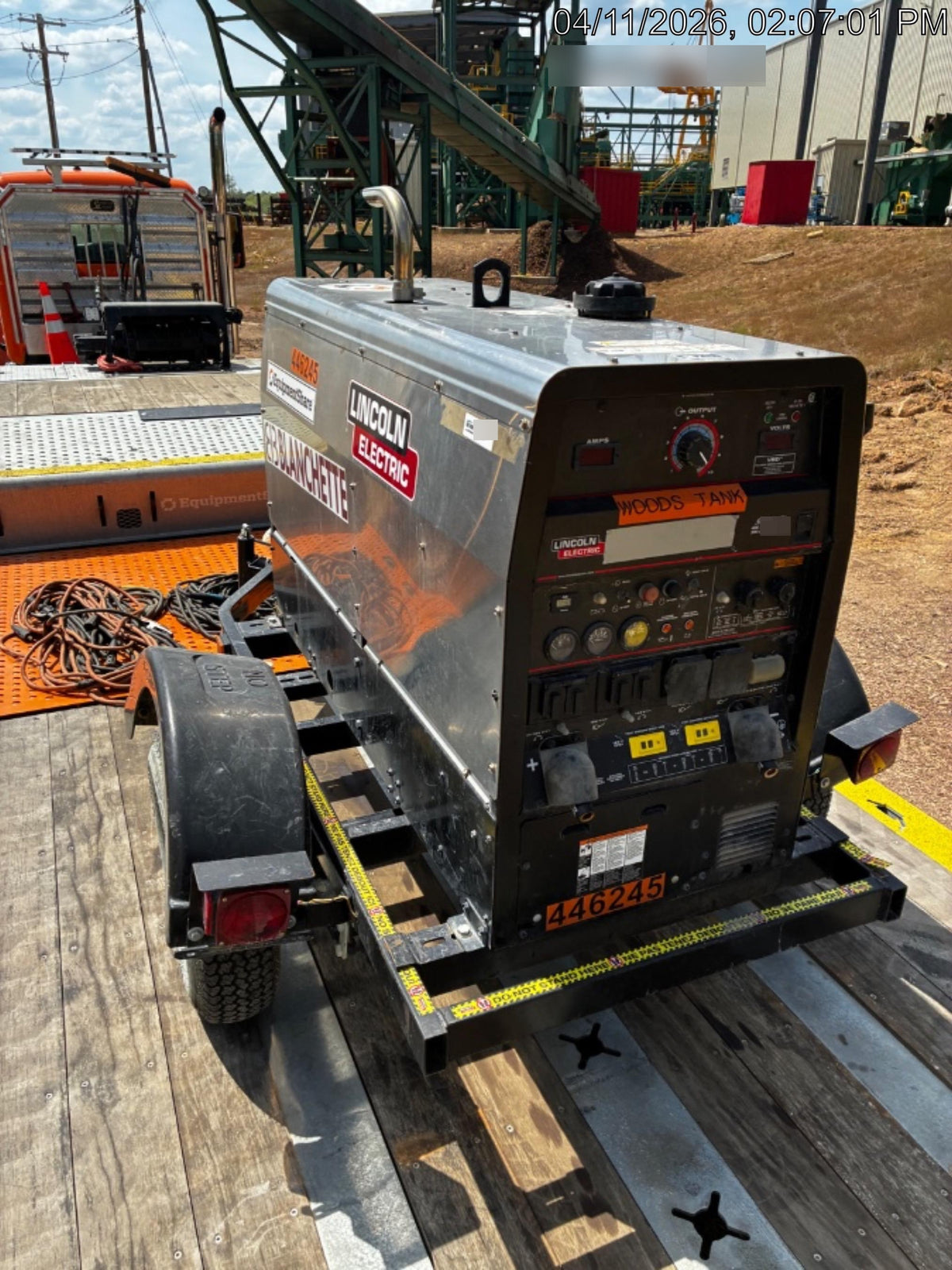 2024 Lincoln Electric LE400 Kubota V1505, Trlr, Cable Rack, Light Kit, ES Decals, T3