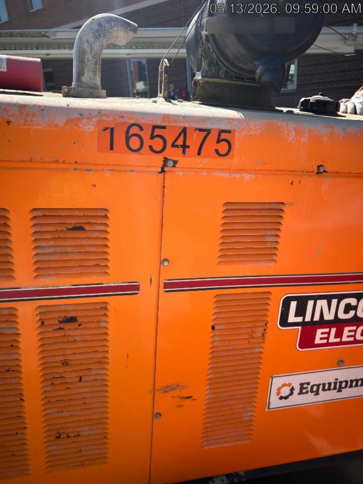2021 Lincoln Electric Vantage 549X Ready Pak 3, ORANGE (includes trailer, cable rack, fender light kit)