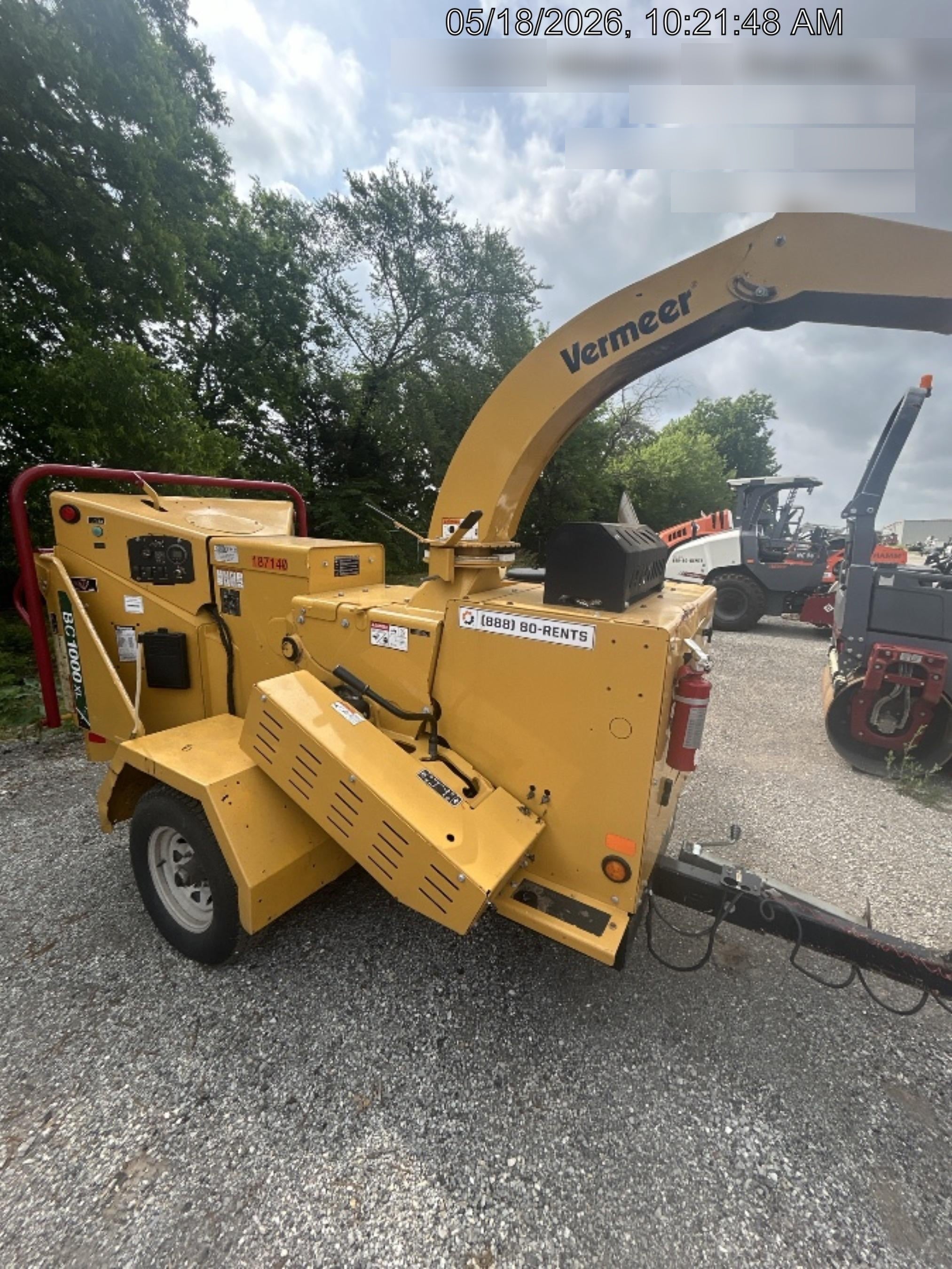 2021 VERMEER BC1000XL Diesel