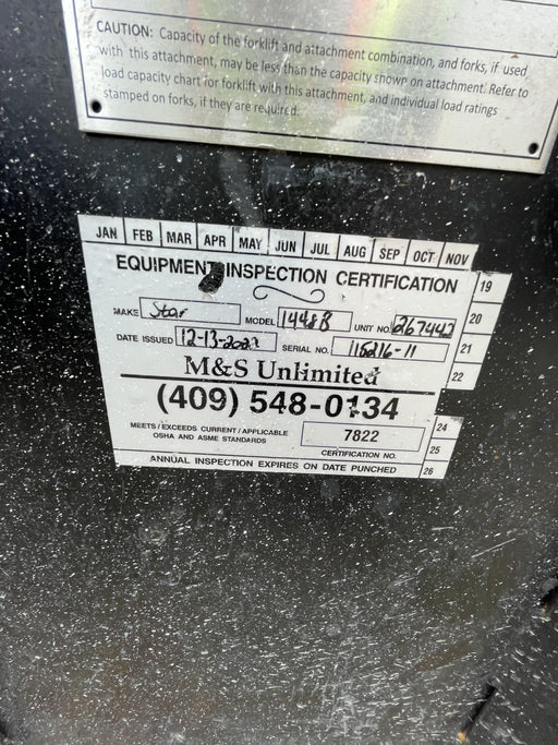 2022 STAR INDUSTRIES 1448B
