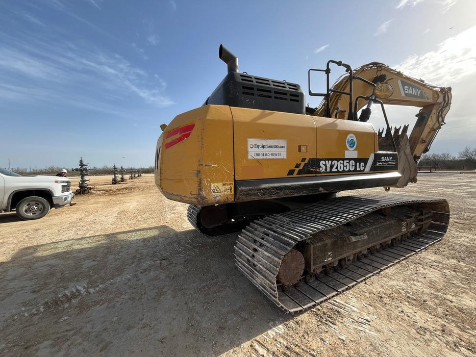 Sany SY265C SY265 Tier 4 - Cab, Hydraulic QC,  Buckets: 36", 48" Main Pin Hydraulic Thumb