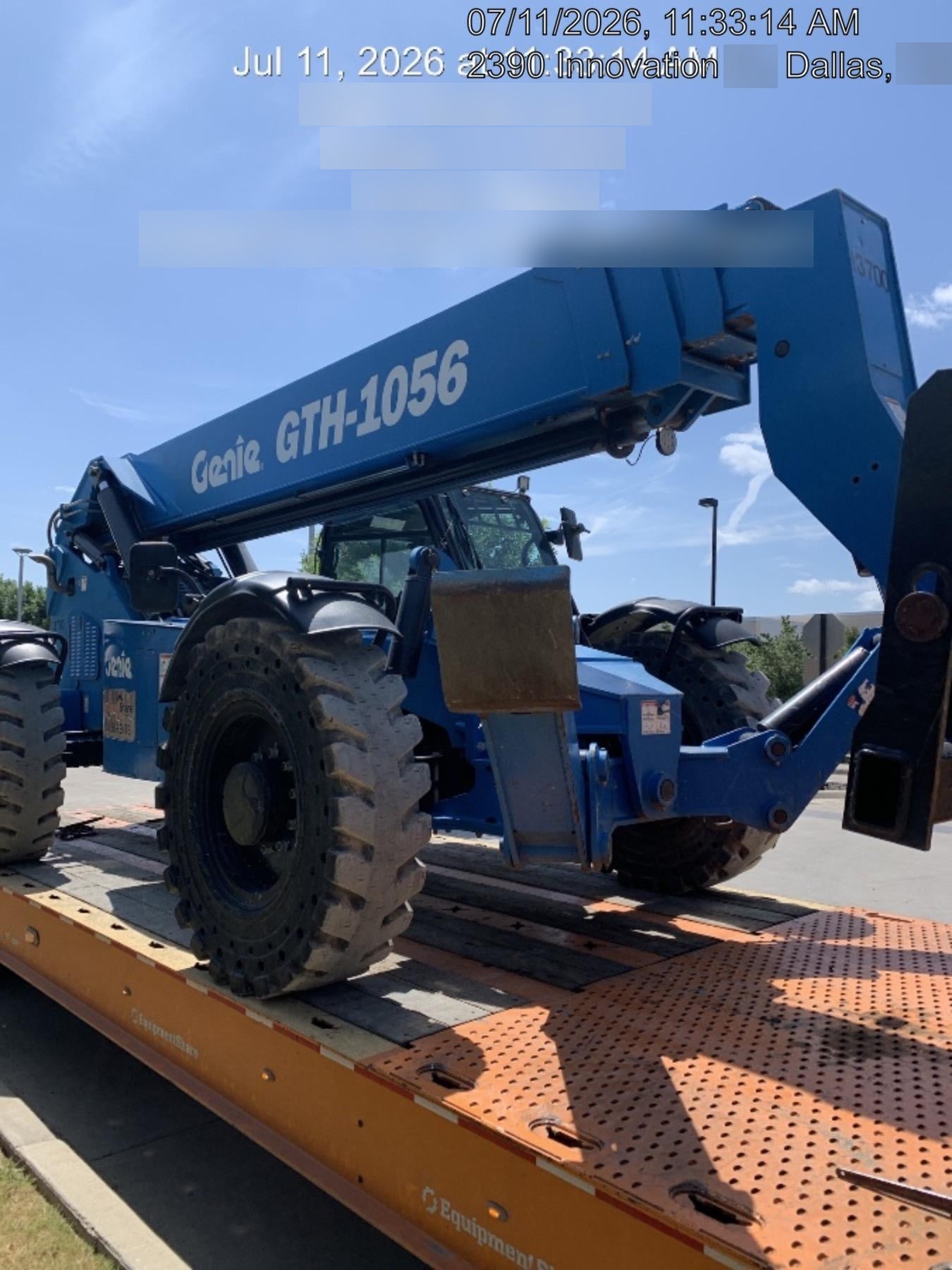 2018 GENIE GTH-1056