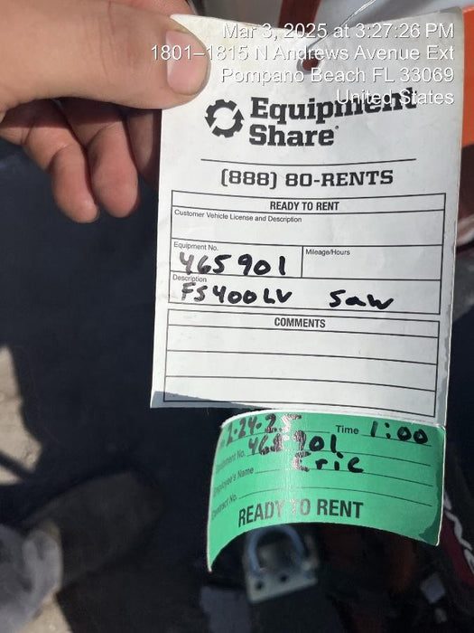 2024 HUSQVARNA FS 400 LV