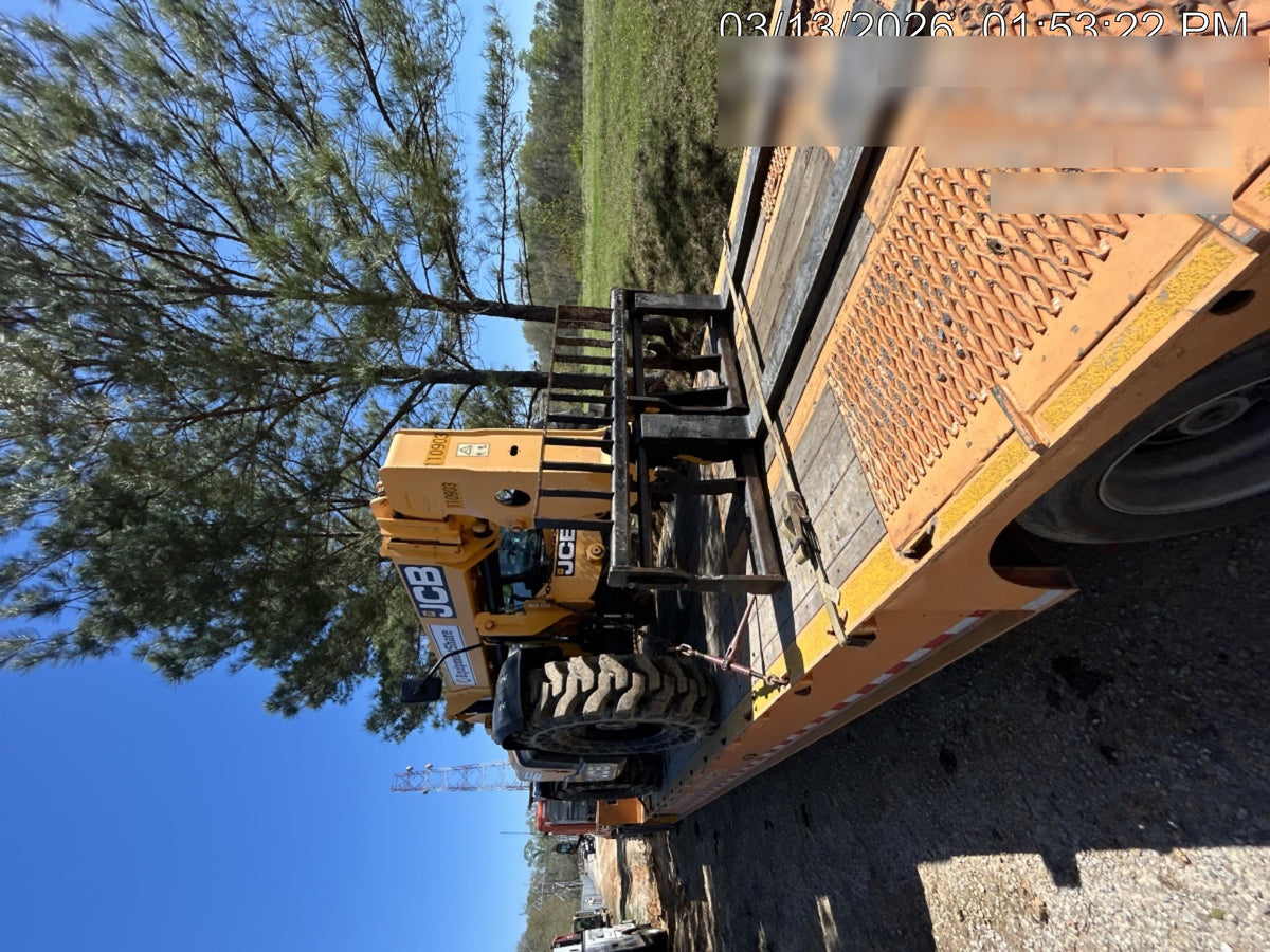 2020 JCB 509-42 Cab/Heat/Air, Solid Tires, Work Lights, Beacon, Aux Hydraulics, Back up Alarm, Lifting Eye, ES Decals