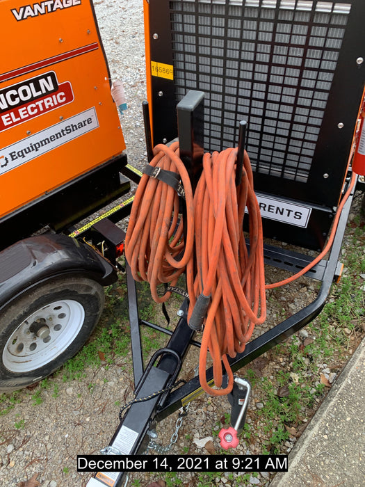 2021 Lincoln Electric Vantage 549X Ready Pak 3, ORANGE (includes trailer, cable rack, fender light kit)